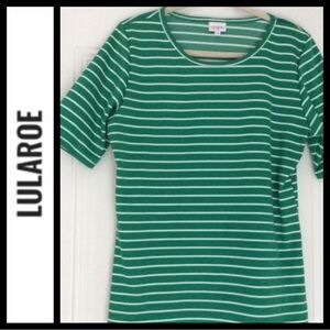 NWOT LULAROE Simply Comfortable Striped Shirt